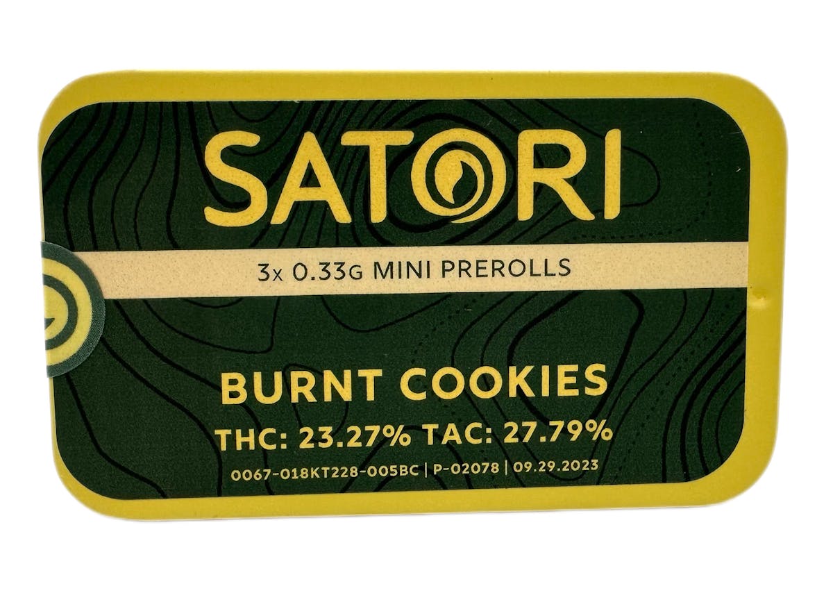 Image of Burnt Cookies | 0.33g Preroll 3-Pack