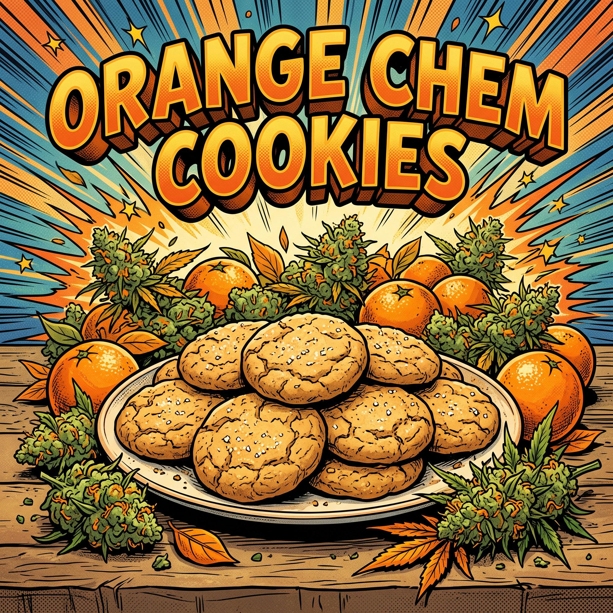 DELI - Orange Chem Cookies