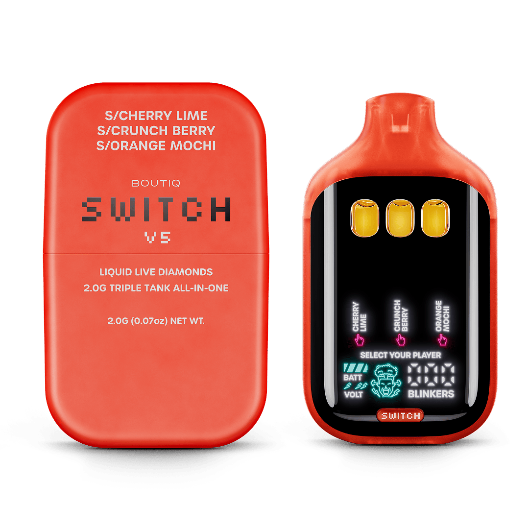 boutiq disposable vape Switch v5 Cherry Lime x Crunch Berry x Orange Mochi Liquid Live Diamonds Tri-Chamber 2g 2g Vaporizers Volf Bar VB 15000 Puffs Disposable Flavour:Blackcurrant Bubblegum FAQs: LOST-THC Frequently Asked