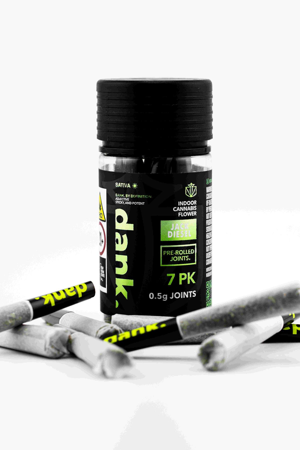 Photo of Dank | Jack Diesel | Pre-Rolls 0.5g 7pk
