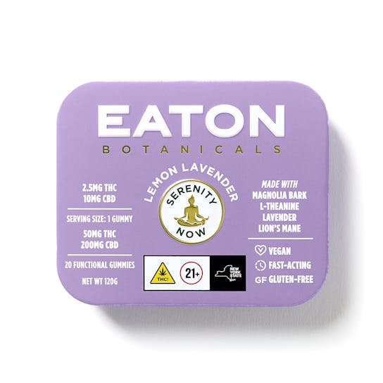 Eaton Botanicals | Lemon Lavender (Serenity Now) | 20pk Gummies