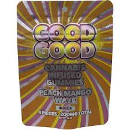 Good Good - 200mg Gummies - Peach Mango Wave