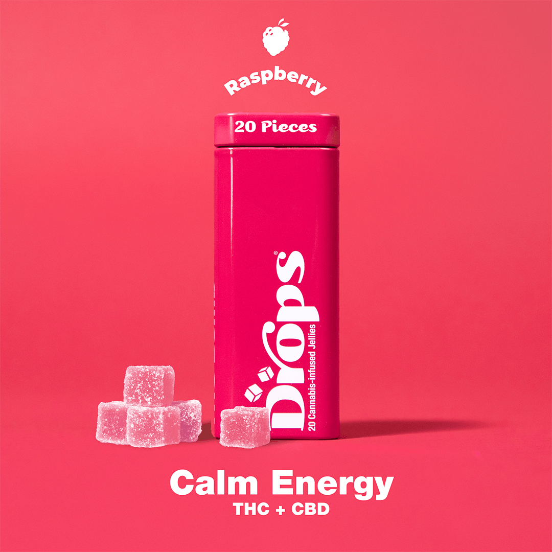 Raspberry 20-Piece [Calm Energy] (2:1) | 100mg-1