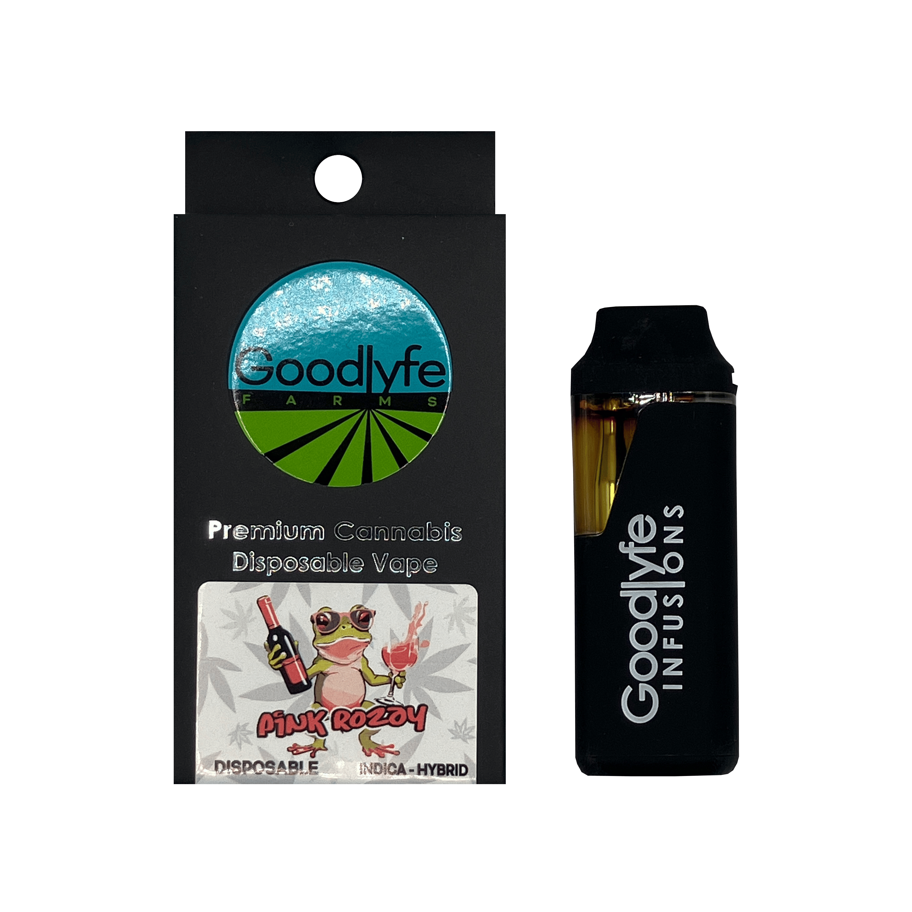Product: Goodlyfe | Disposable Vape - 1g - Pink Rozay