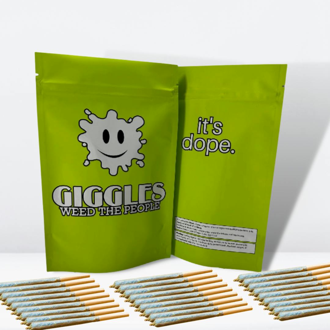 Product: Giggle Sticks | Apricot Scone 1g Pre-Roll 28Pack