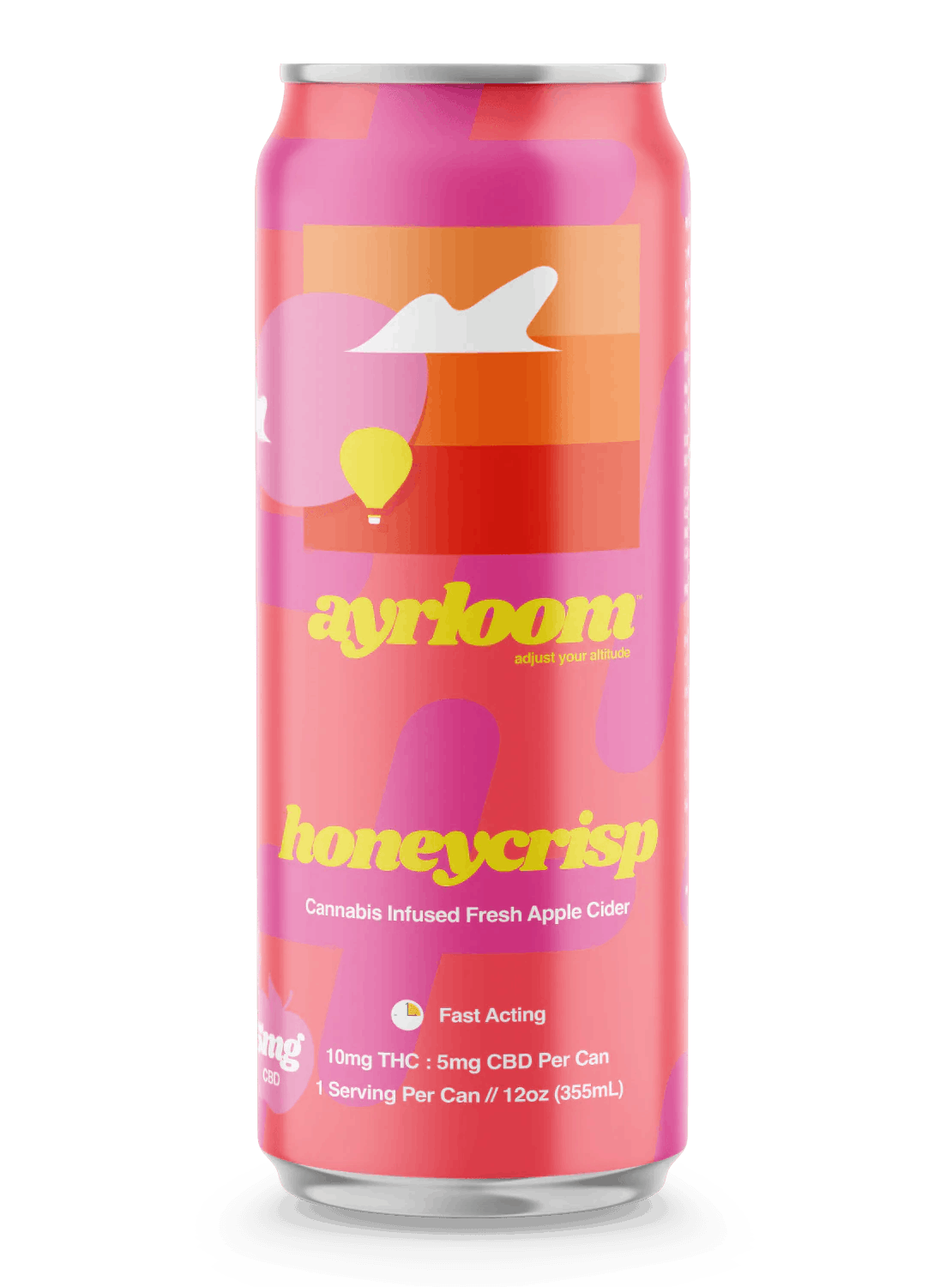 Ayrloom - 10mg THC 5mg CBD Infused Beverage - Honey Crisp