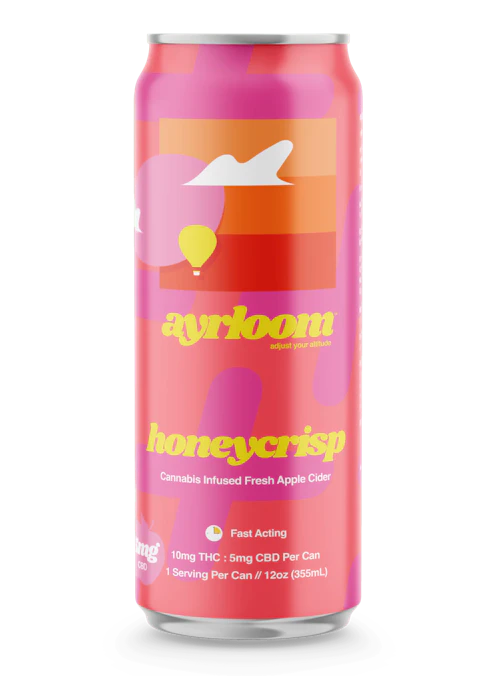 Ayrloom - 10mg THC 5mg CBD Infused Beverage - Honey Crisp