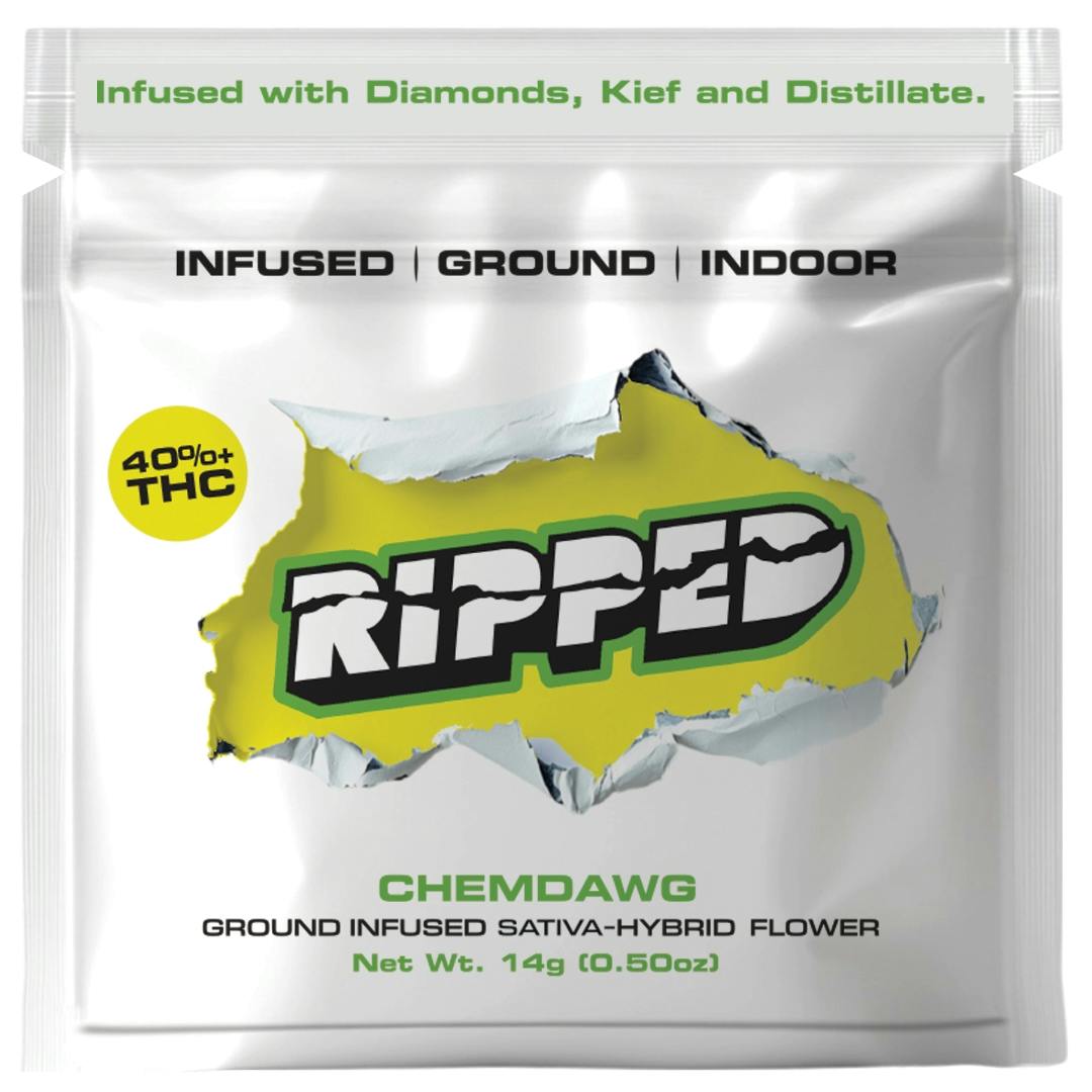 Ripped | Chem Dog | Infused Ready to Roll | 14g