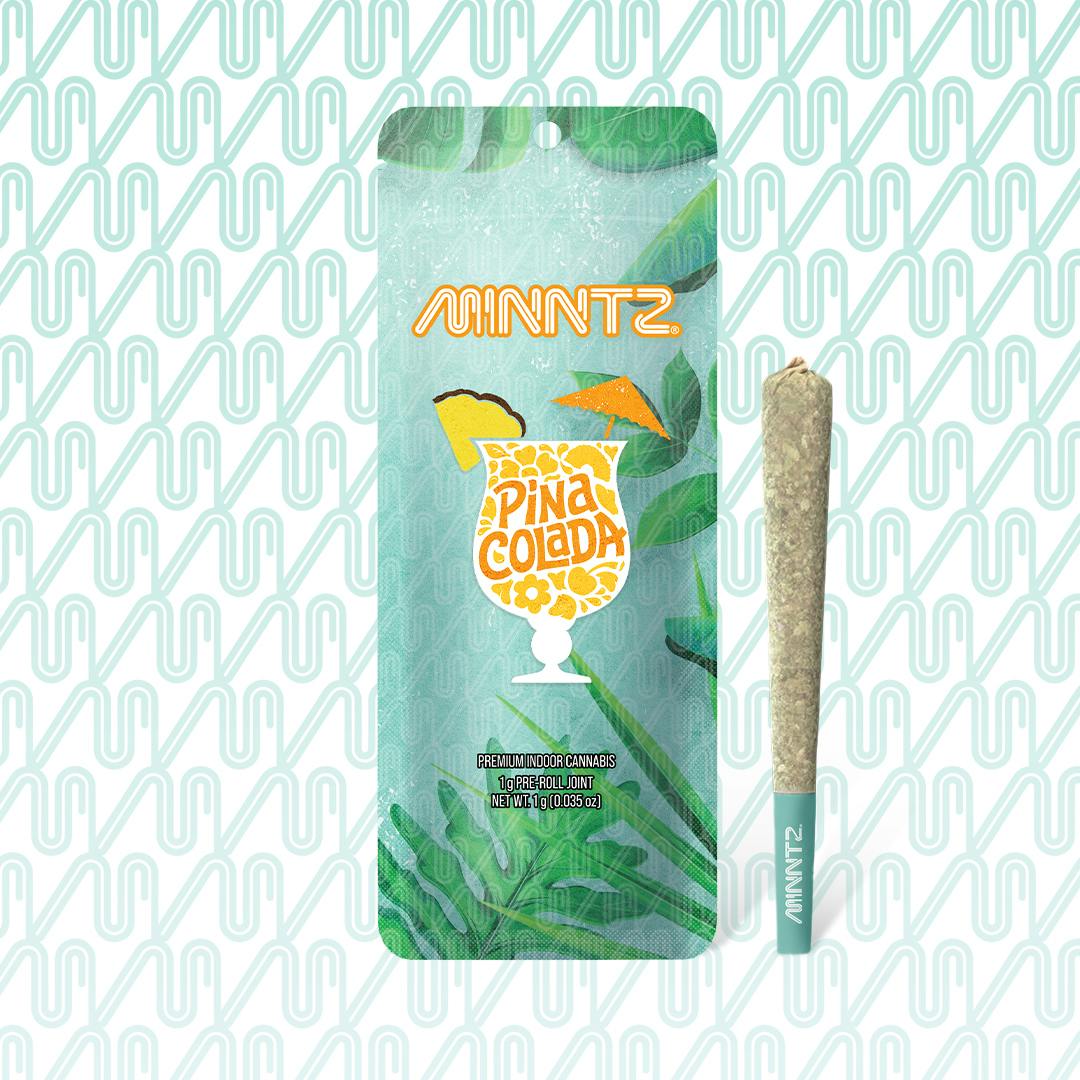 Pina Colada Pre-Roll Sativa by Minntz – Pre-Rolls at Gatsby Cannabis