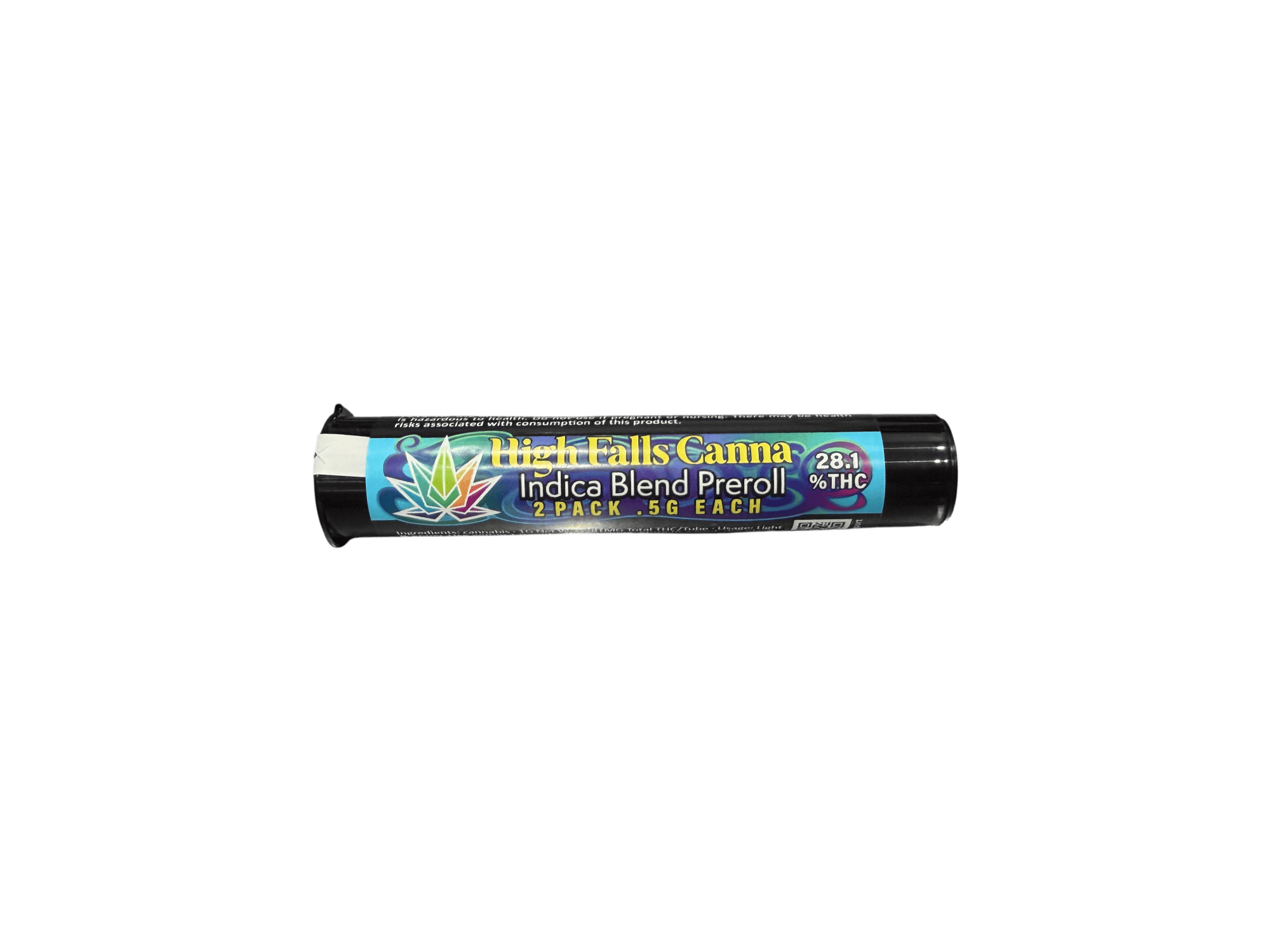 High Falls Canna Indica Blend 2pk 1g Pre-Rolls