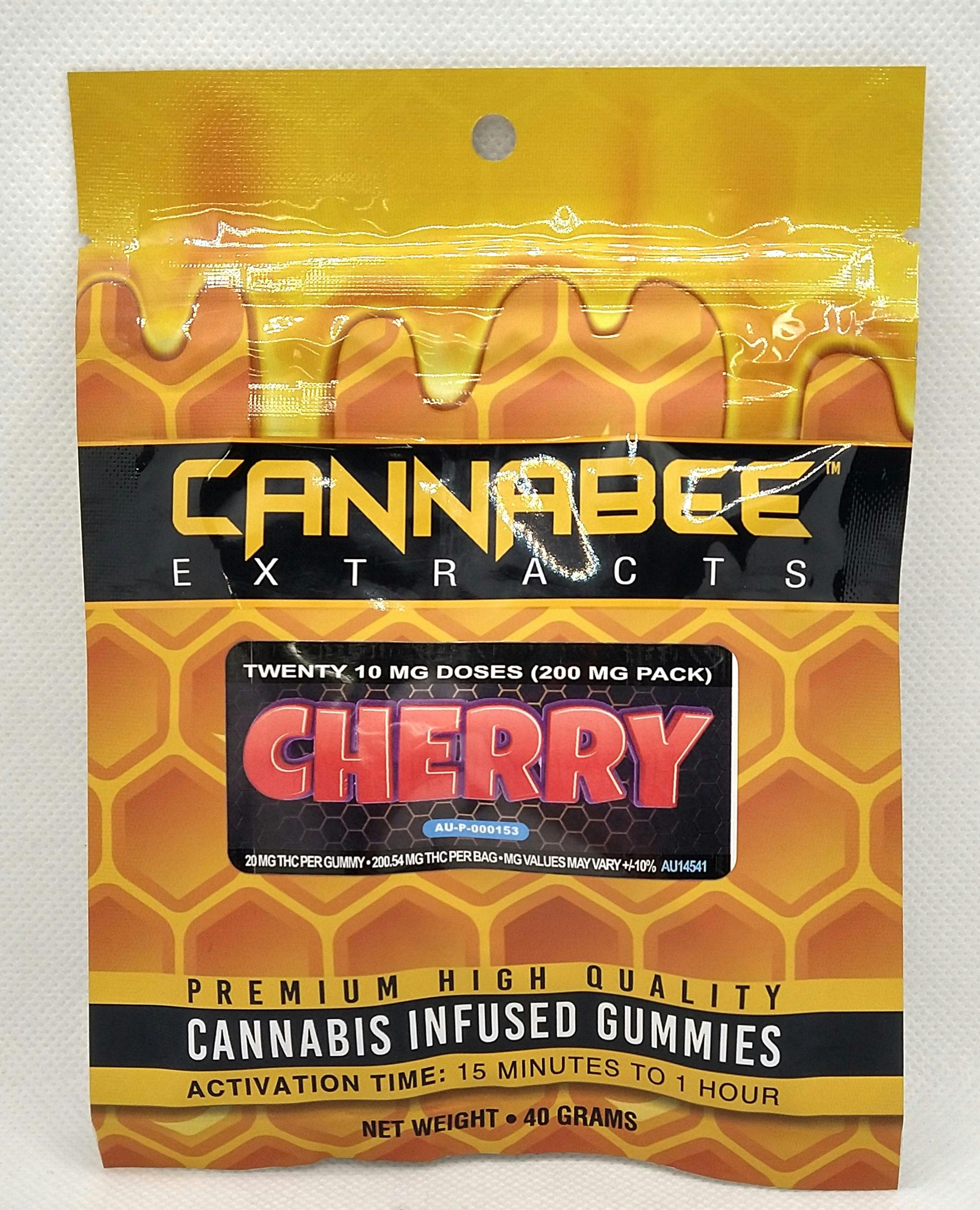 Product: Canna Bee | Cherry | Full Spectrum Infused Edibles | 200mg | Hybrid
