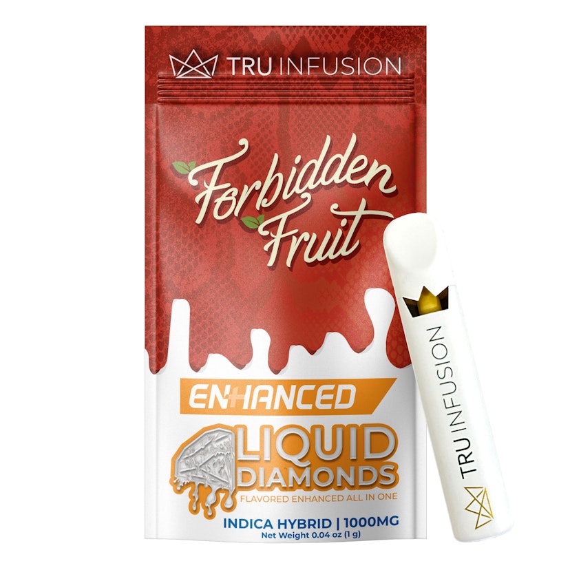 Tru Infusion Enhanced Liquid Diamond Disposable : Forbidden Fruit