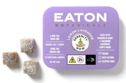Eaton Botanicals | Lemon Lavender | Serenity Now Gummies image 0