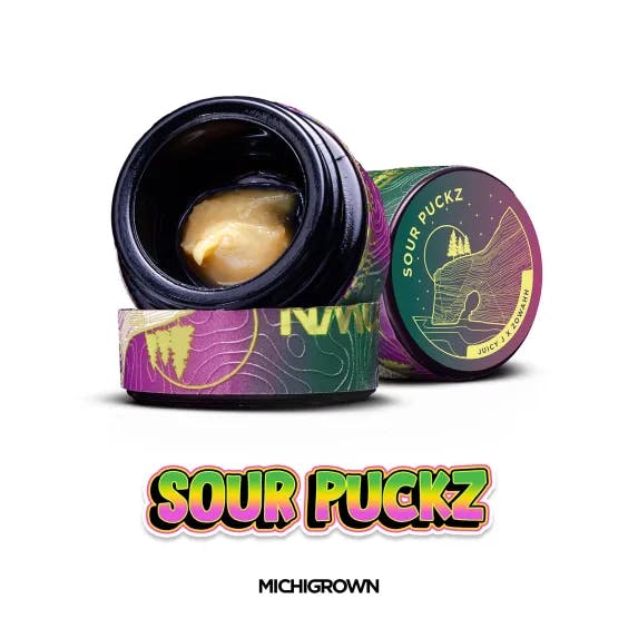 Michigrown - 1g Live Rosin - Sour Puckz