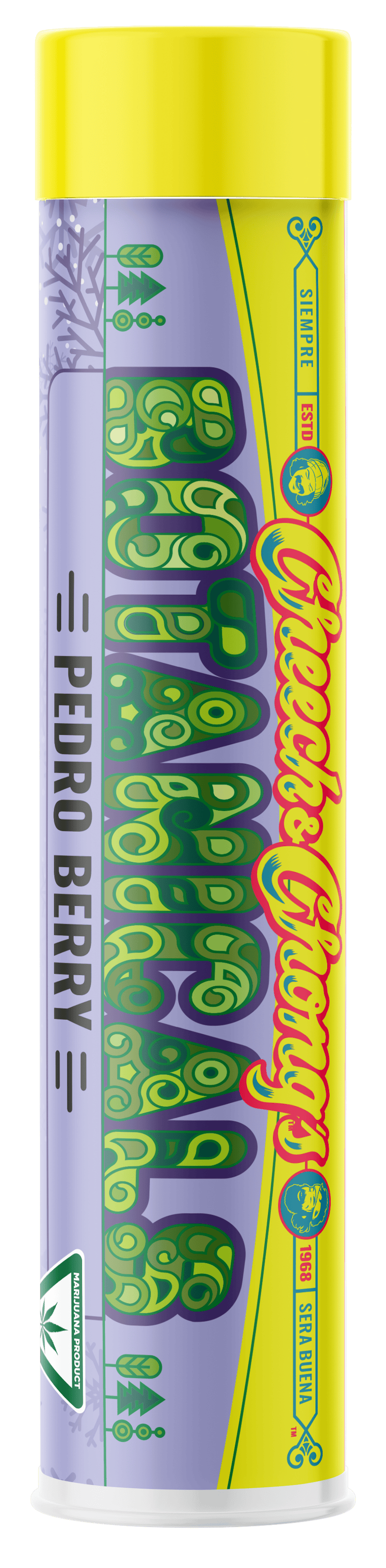 Cheech & Chong Cryo Infused Pre-roll | Pedro Berry
