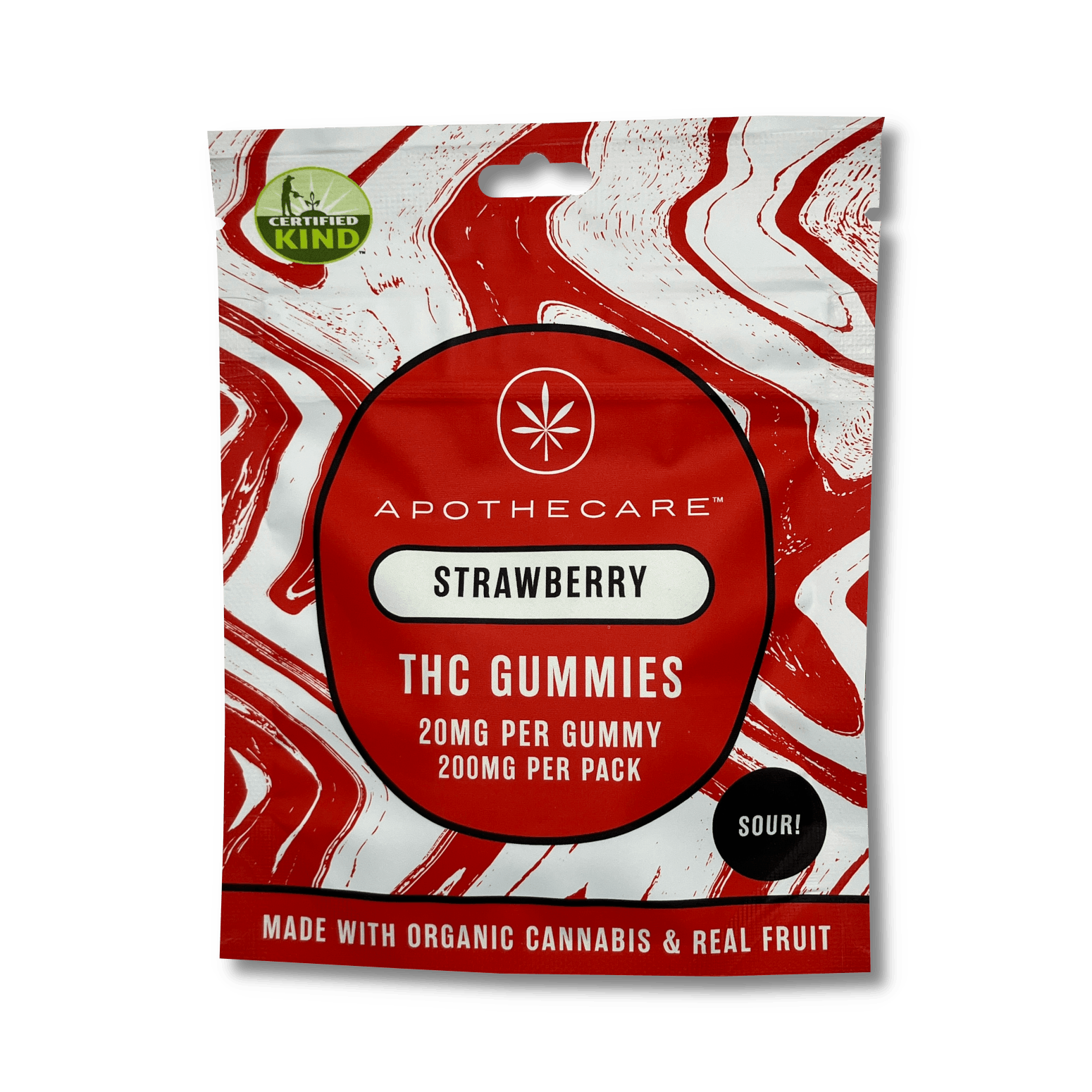 Product: Apothecare | Gummies - 200mg - Sour Strawberry
