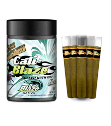 Cali-Blaze - 5-Pack .7g Infused Prerolls - Baja Blaze