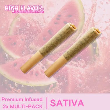 Watermelon White Widow | Infused Pre-Roll Pack x 2]