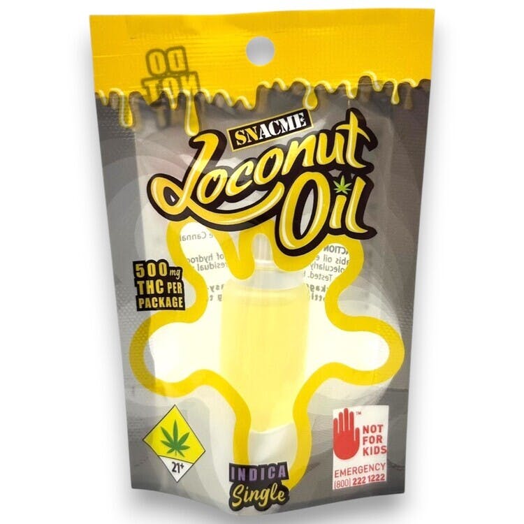 Indica Single Infused Coconut Oil Topical .33oz (Loconut) | Kush 21 - Burien