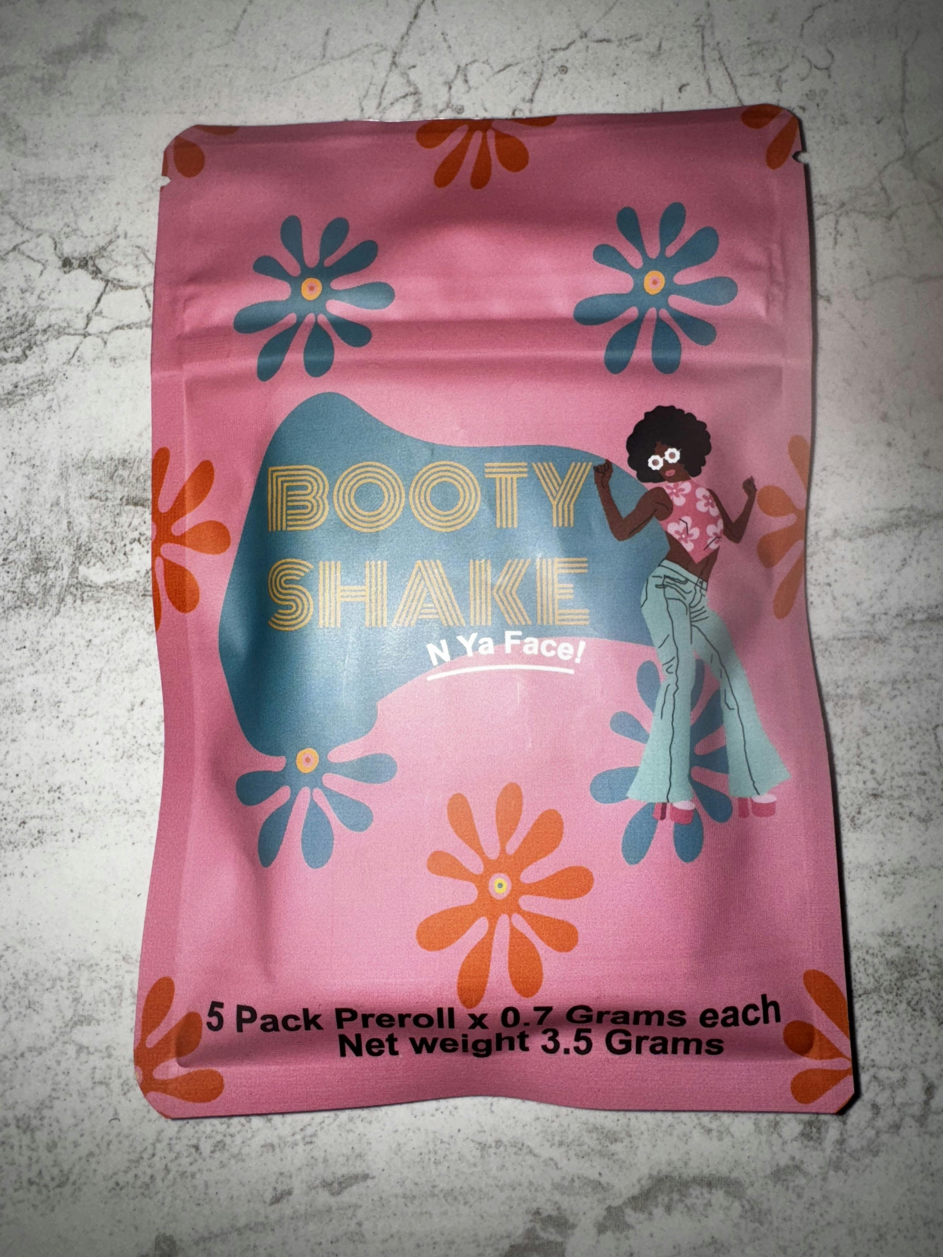 Booty Shake- 5pk Preroll 3.5g- Lemon Cherry Gelato