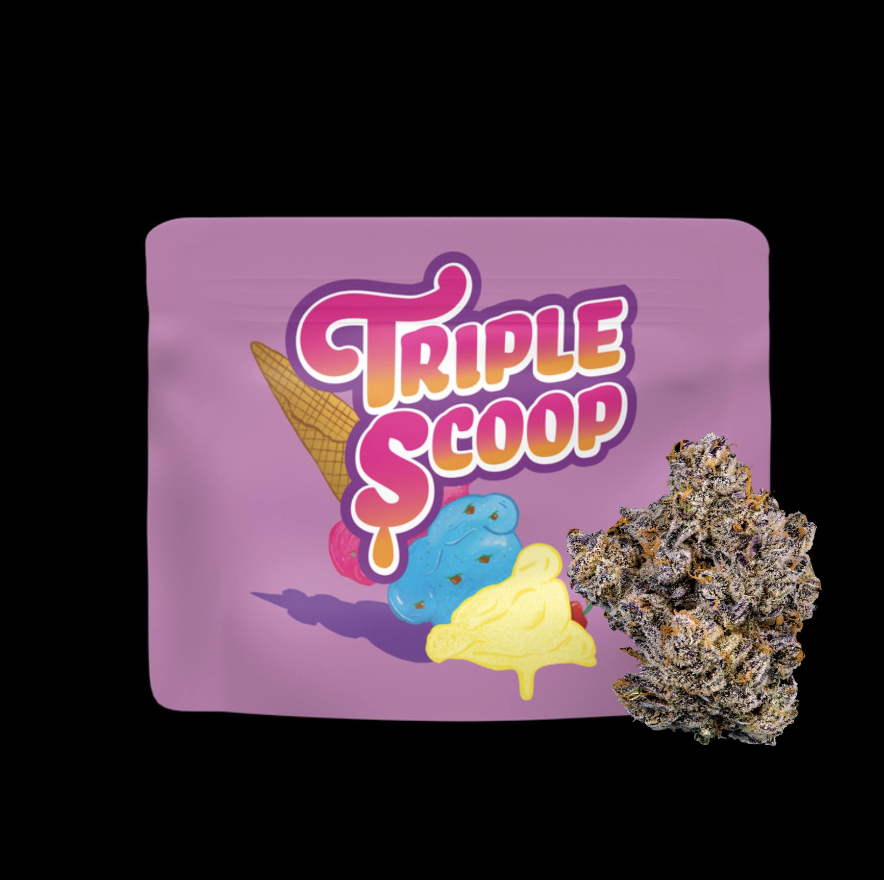 Cookies Smalls Mylar Bag | Triple Scoop Gelato