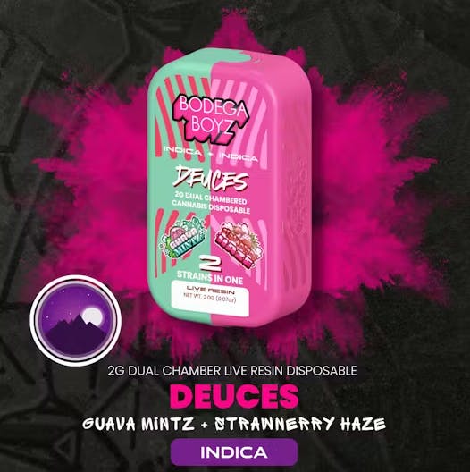 si fumas vape sale en el antidoping Bodega Boyz Deuces V2 2G Disposable main image 1