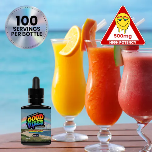 Pride Vibes Rainbow Candy Fast-Acting Syrup | 500mg-5
