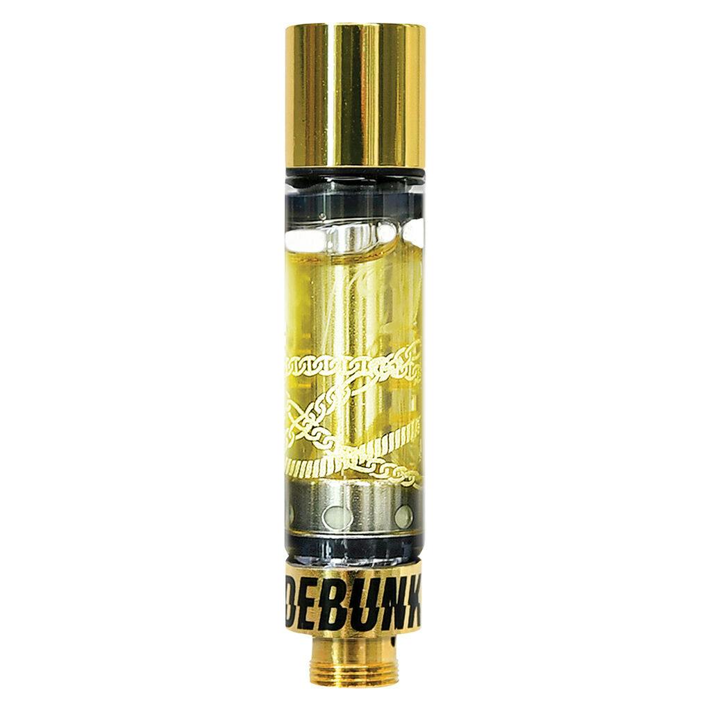 Debunk - 24k gold apricot mango kush sativa 510 thread cartridge