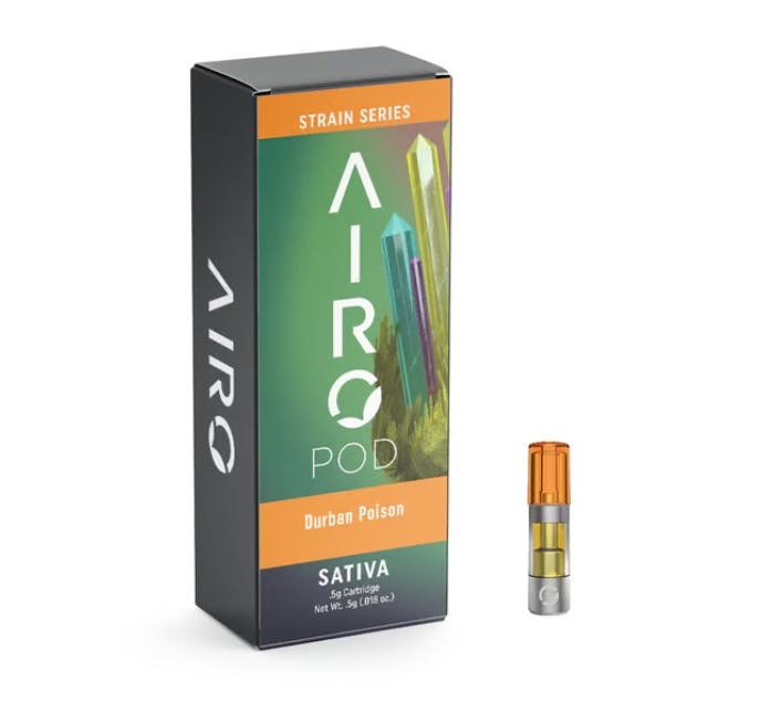 Product DF Airo 1g Cartridge - Durban Poison (Sativa)