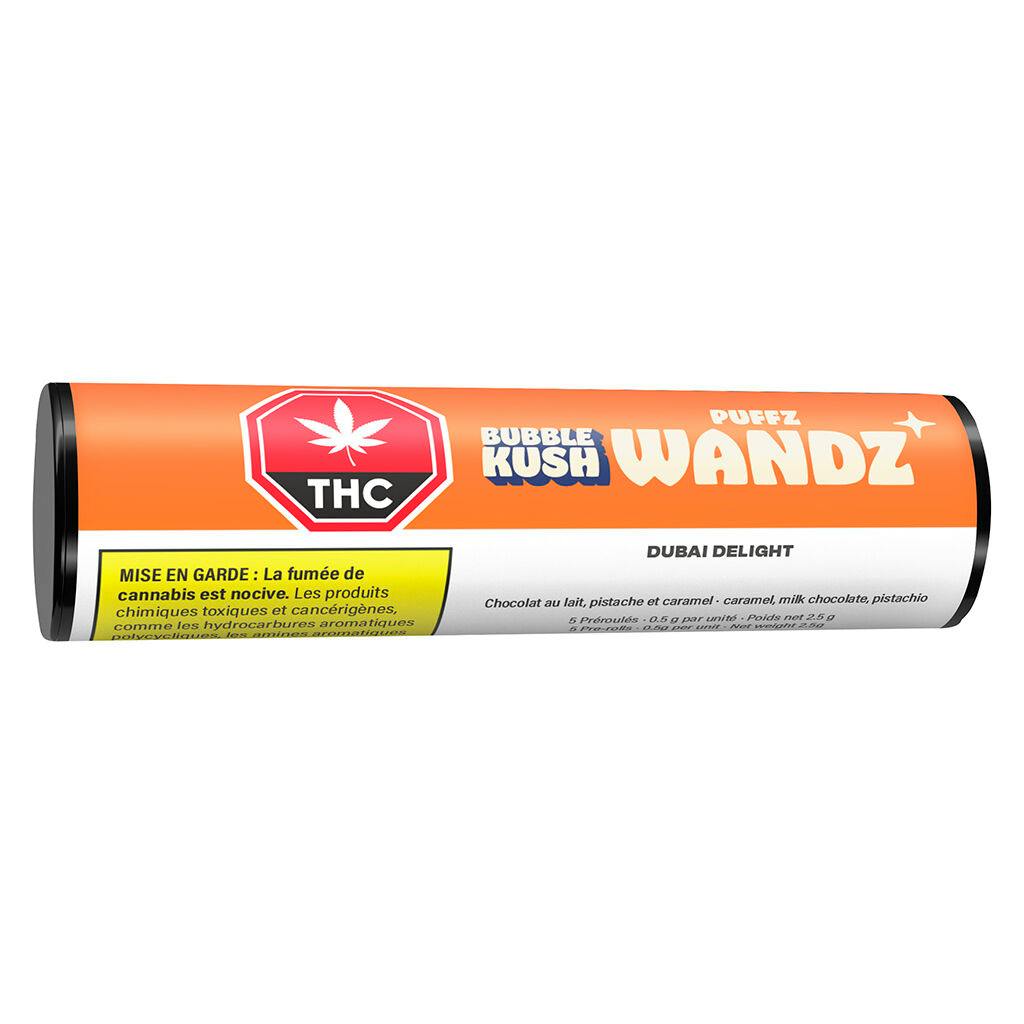 Bubble kush wandz* puffz - dubai delight infused prjs - 5x0. 5g