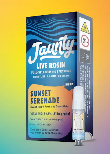 Jaunty | Sunset Serenade | Live Rosin | Cart-1