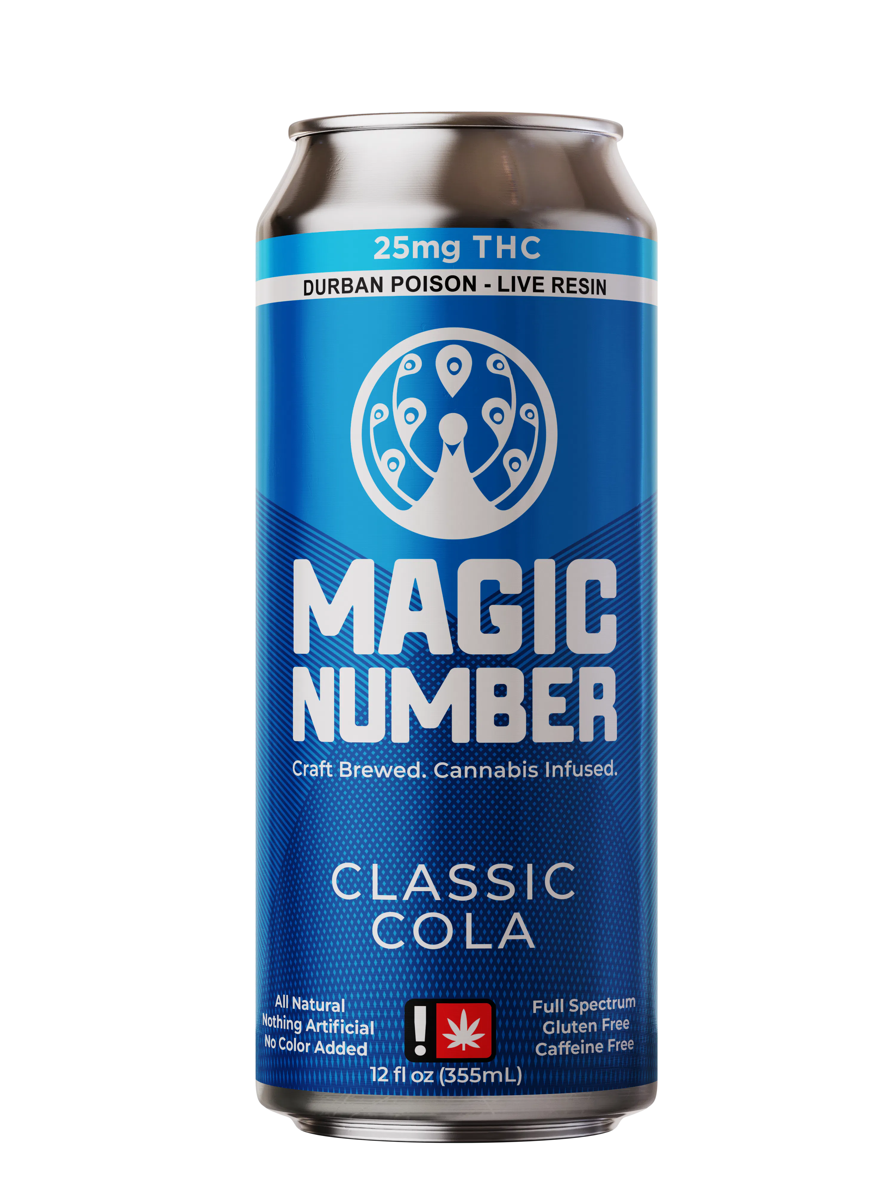 Magic Number | Classic Cola Live Resin Soda | 25mg at Oregrown