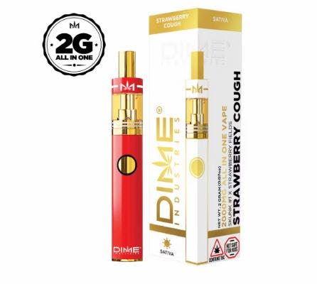 Strawberry Cough | Distillate Disposable | PurLife
