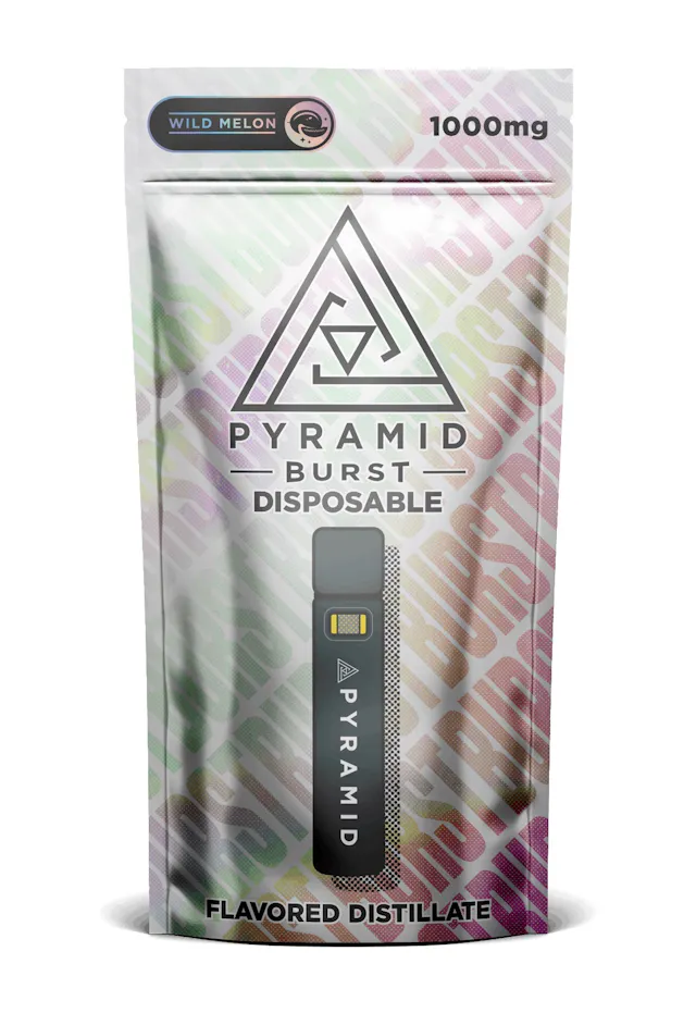 Pyramid Burst Disposable Wild Melon 1g (hybrid, disposables)