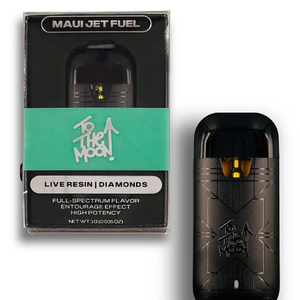 Product To The Moon - Maui Jet Fuel - 1g - Live Resin + Diamonds AIO