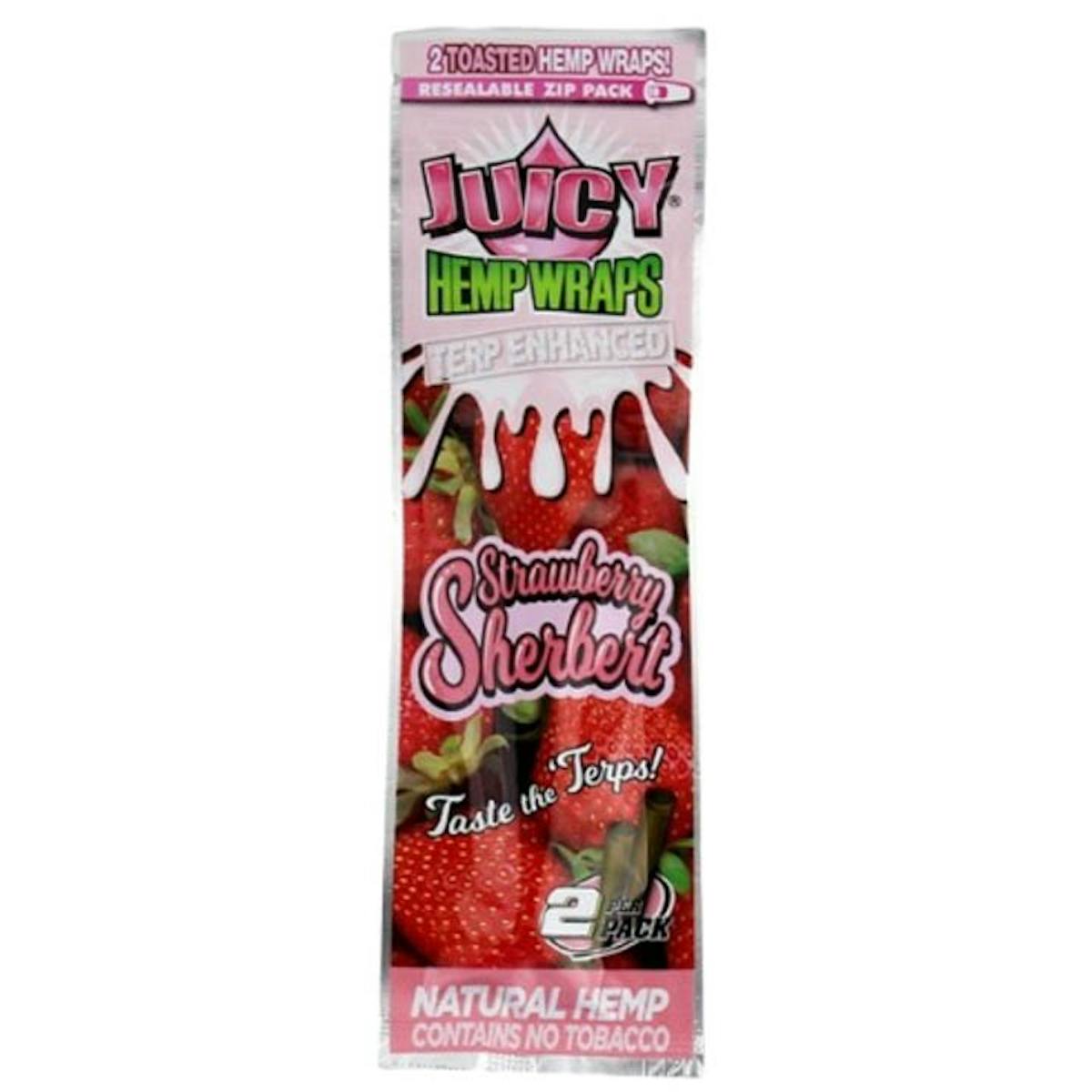 Photo of Juicy Jays | Hemp Wraps-Strawberry Sherbert