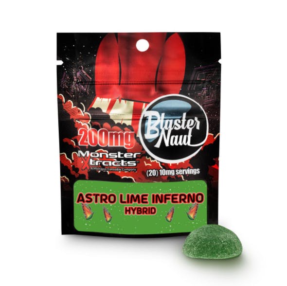 Product: Astro Lime Inferno | 200mg x 1pk | Blasternaut