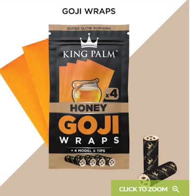 Product NC King Palm Goji Wraps - Honey 4pk