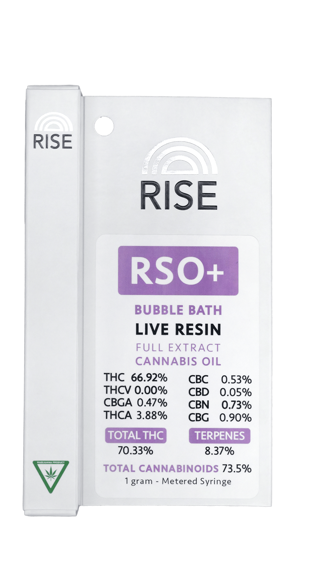Product: Rise | RSO + Bubble Bath 1g Concentrate