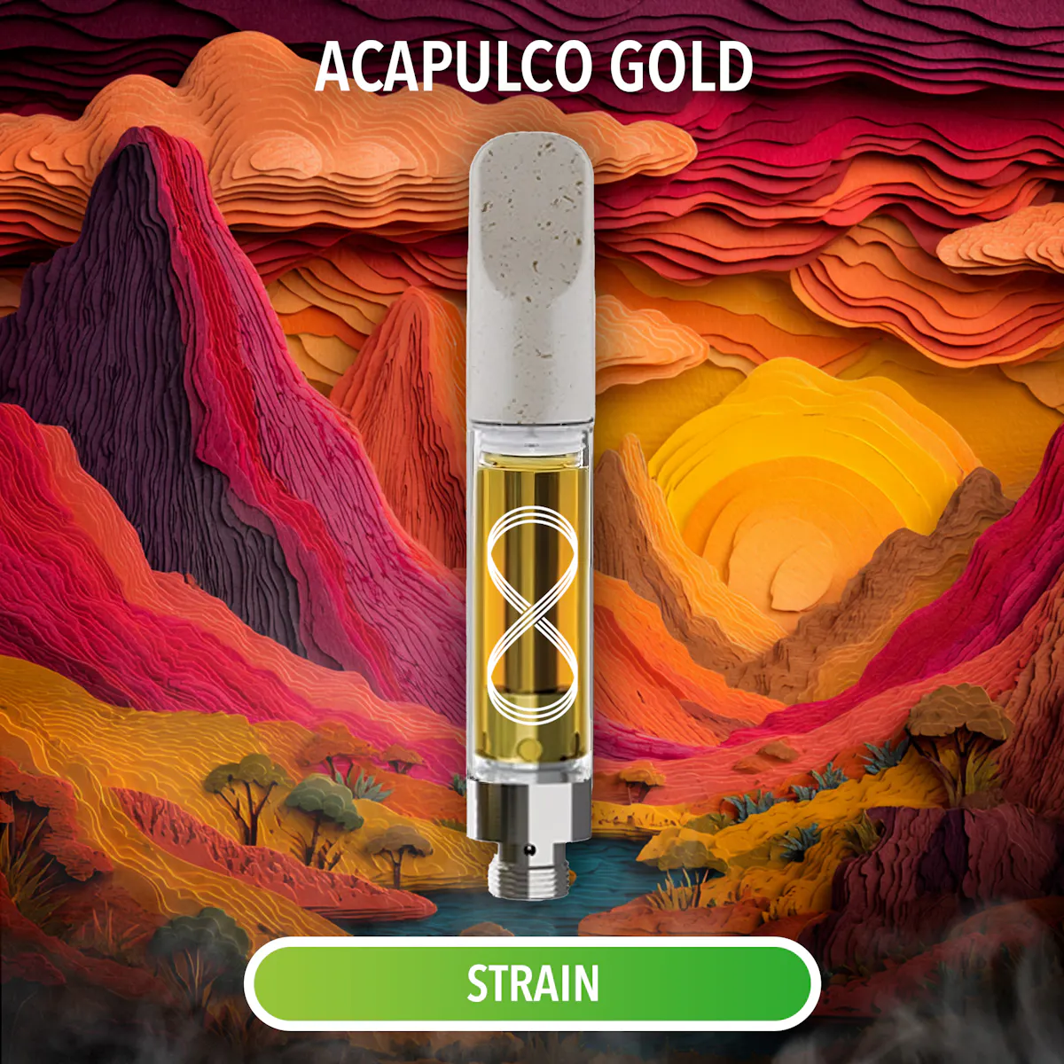 acapulco gold disposable vape PERPETUAL Distillate 1g 1g Vaporizers POCHAR Tesla Charger Enclosure terpenes Flavor:Lychee Mango Kiwis