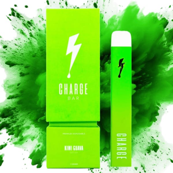 Kiwi Guava (S) - 1g Disposable Vape - Charge Bar