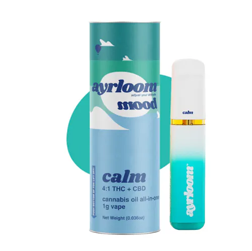 Ayrloom Mood Calm | AIO | 1g | THC : CBD-1