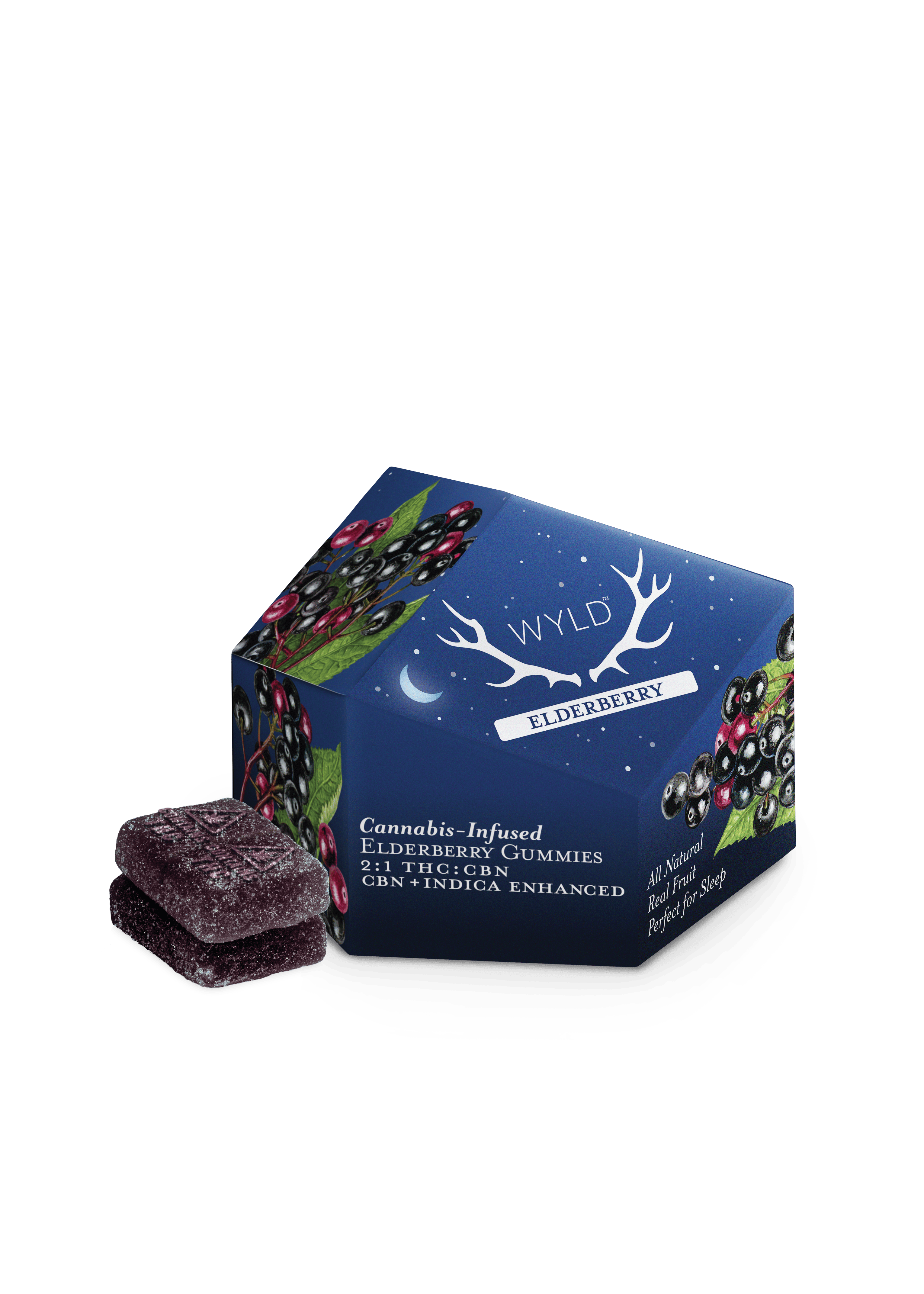 2:1 THC:CBN Elderberry Gummies 10pk | Diem (Lynn)