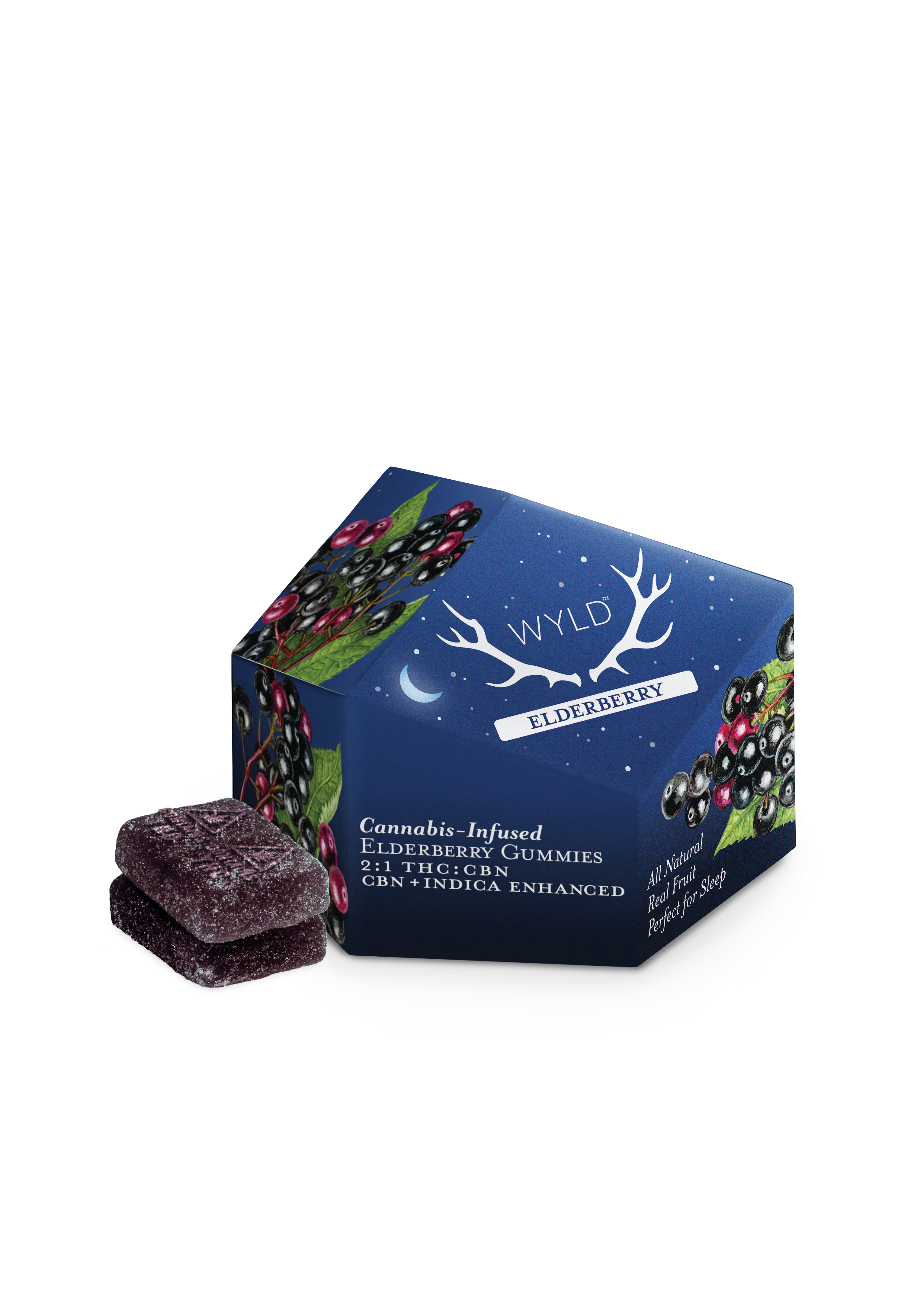 2:1 THC:CBN Elderberry Gummies 10pk | Diem (Lynn)
