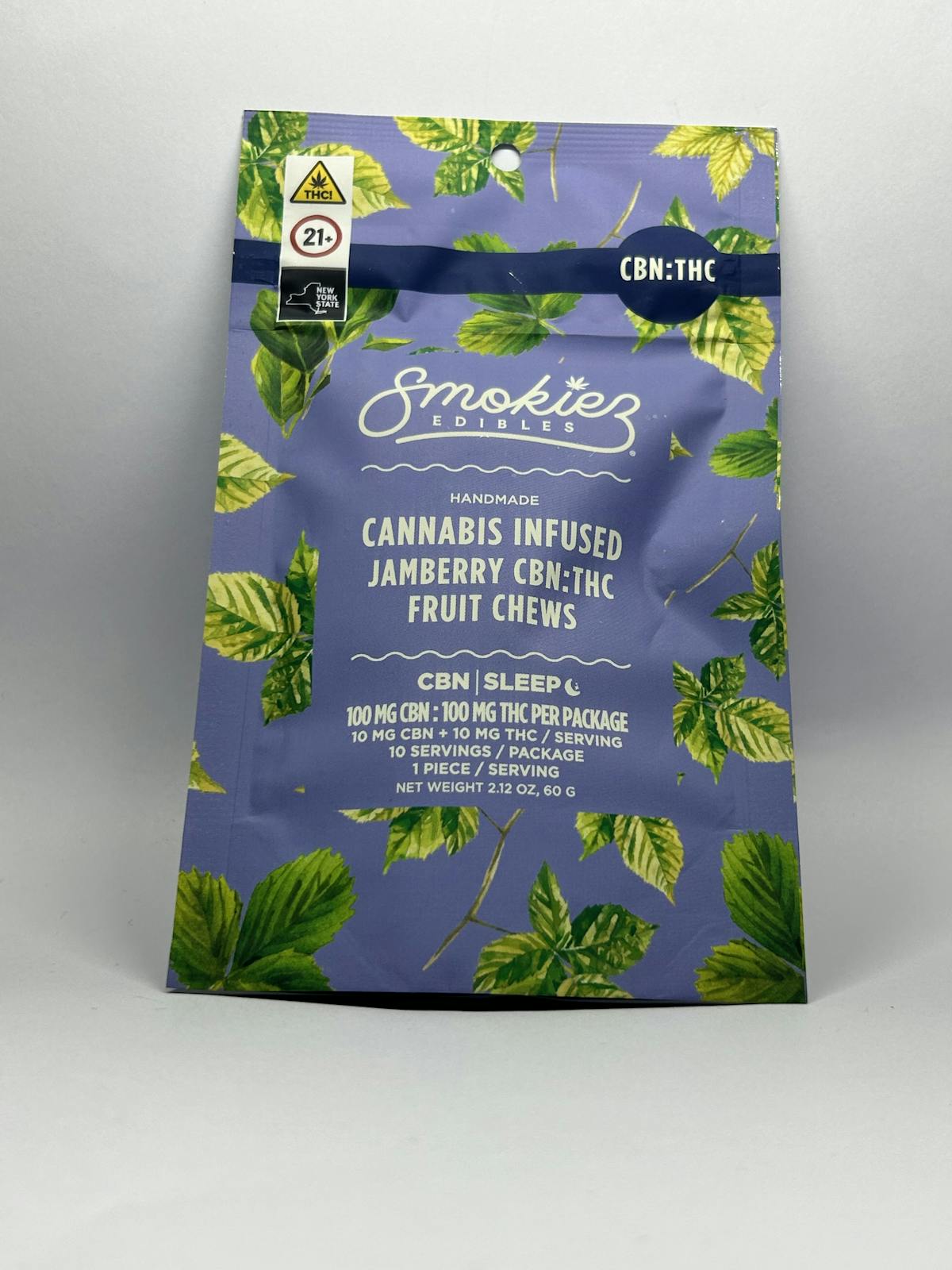 Photo of Smokiez – Sweet Jamberry – CBN:THC – 100mg