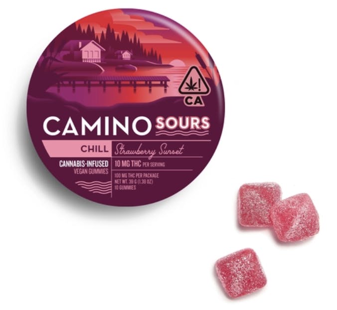 Camino Sours- 'Chill' Strawberry Sunset- 10mgTHC