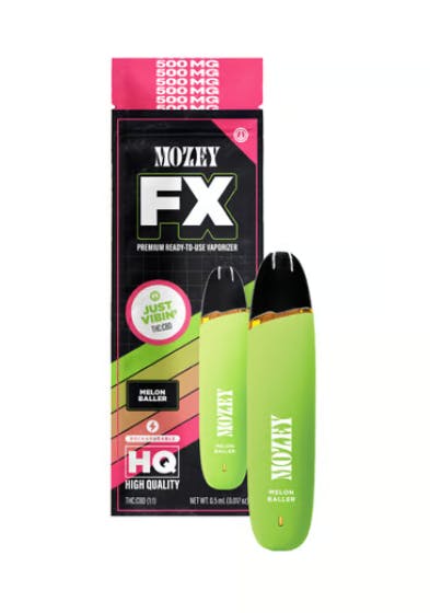 Disposable Pen [RECHARGEABLE] | Mozey Extracts | Melon Baller [THC/CBD]