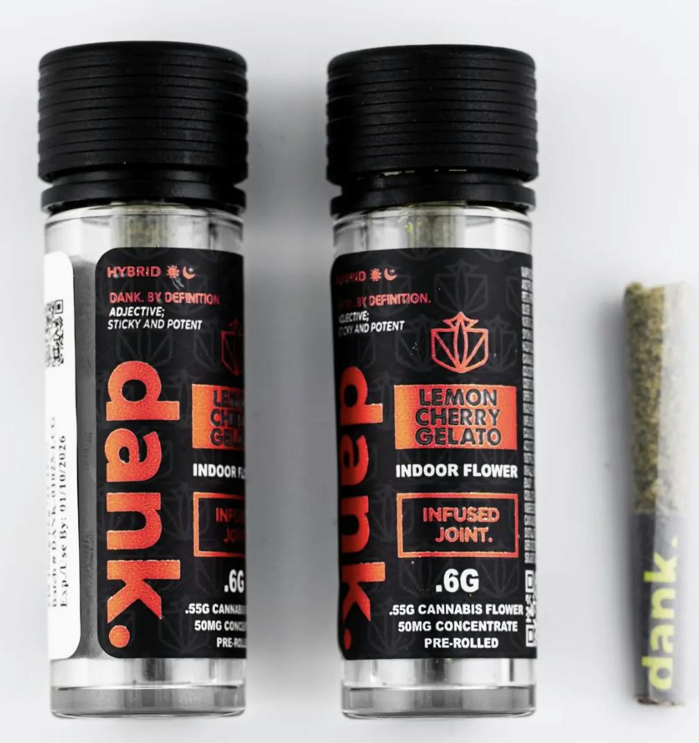 Dank-Pre-Roll-Infused Joint - -Lemon Cherry Gelato