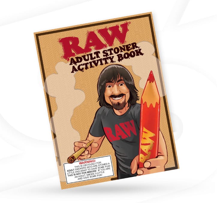 Product Medusa | Raw - Adult Stoner Activity Book