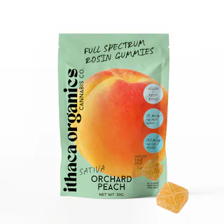 Orchard Peach Rosin Gummies